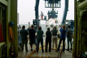 Dr. B on ALVIN Dive 1